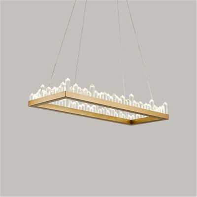 

Baycheer HL487623 K9 Crystal Gold Finish 315" Diameter Round Crystal ChandelierWram Light