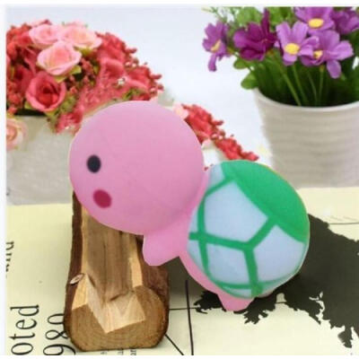 

UK 14cm Cute Turtle Squishy Squeeze Relieve Stress Slow Rising Kid Toy Gift