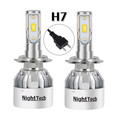 

NightTech Car LED Headlight Bulbs 56W 5600LM Car Headlight Fog Light Bulb Super Bright Car Exterior White Light H11