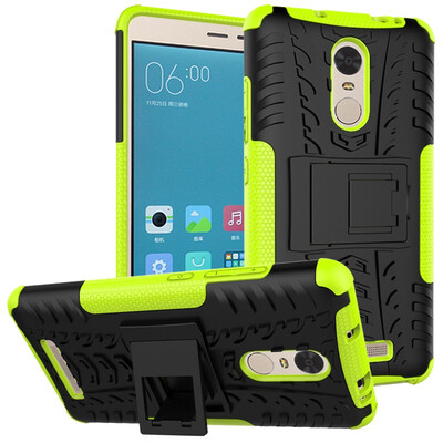 

Fivice Redmi note 3 Note 2 Pro Case TPU anti-fall tire pattern back clip bracket phone case