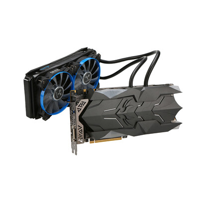 

Colorful iGame GTX1080Ti Neptune W Video Graphics Card Liquid-Cooled GPU 1594-1708MHz 11GB GDDR5X 352bit with Water Cooling SLI VR