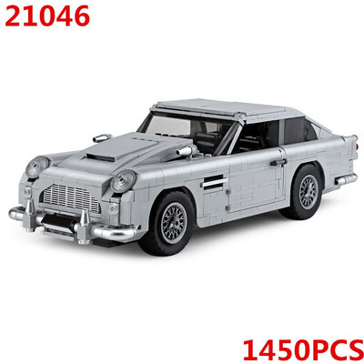 

Lepin 21046 Compatible Legoing 10262 Technic Aston Car Martin DB5 Building Blocks Bricks Model DIY Toys 2018