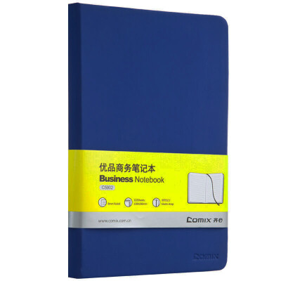 

COMIX) A5 122 Zhang Yucheng business notebook / notebook / diary blue office stationery C5902