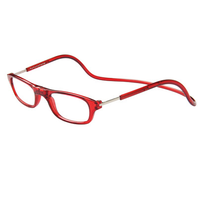 

Love LianSan reading glasses men&39s brand magnet hanging neck fashion portable women reading old light glasses 6000 200 degrees red