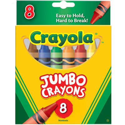 

Crayola Crayola 8-color children's special large crayons 52-0389