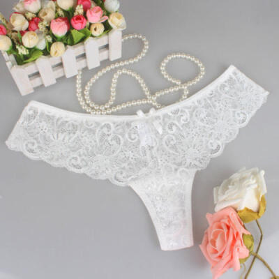 

Women Lace Lingerie G-string Briefs Underwear Panties T string Thongs Knickers