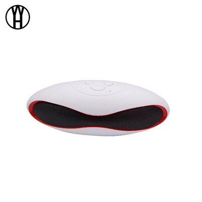 

WH X6U Mini Rugby Stylish Wireless Stereo Bluetooth Speaker FM Radio Support TF Card Built-in Mic Handsfree Portable Mp3 Subwoofe