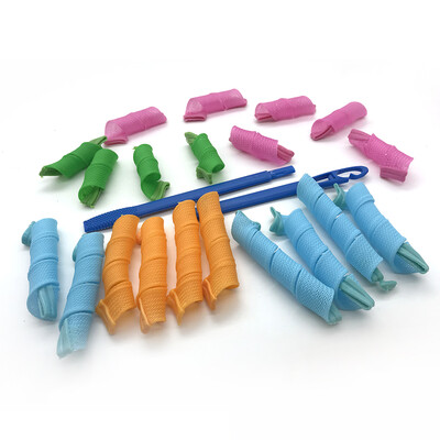 

Hair Wavz No Heat Required No Hair Damage Hair Curler Roller Set Quick Easy Wave Maker