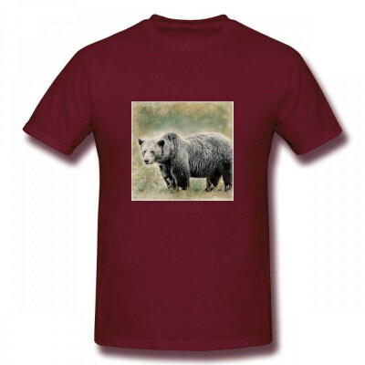 

Andrea Haase Animals Illustration Bear Watercolor Style Illustration Men T-Shirt