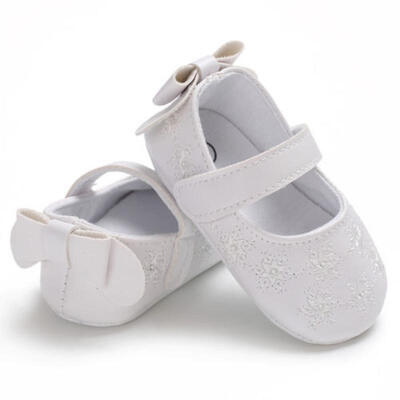 

Princess Baby Kids Girls Leather Shoes Toddler Moccasin Soft Crib Shoes 0-18