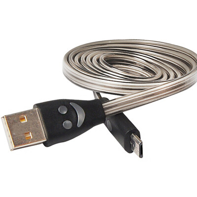 

Sanba (SANBAO) MU-100L улыбающееся лицо с линией данных лапши Эндрюс общий микро usb короткая зарядная линия заряд Po линия быстрая линия зарядки 1M