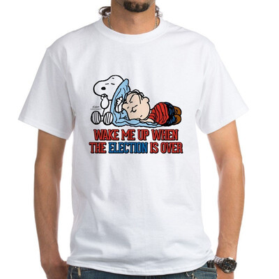 

CafePress - Snoopy - Wake Me Up - 100 Cotton T-Shirt White