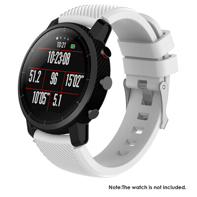 

Replacement Watch Band 22mm Sport Wristband Fashion Simple Style Silicon Wrist Strap for Amazfit 2 2S Smart Watch