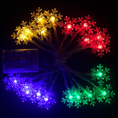 

BRELONG LED Snowflake String Festival Lights Decorative Lights 20LED