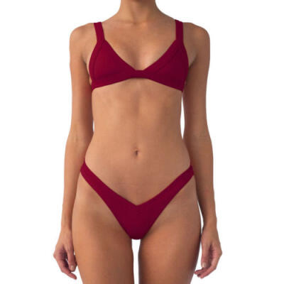 

Womens Padded Push-up Bikini Set Swimsuit Bathing Suit Swimwear Beachwear UK