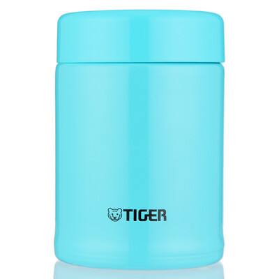 

Tiger Tiger insulation Cup men&women go out wide mouth soup porridge cup MCA-A25C-AI lake blue 250ml