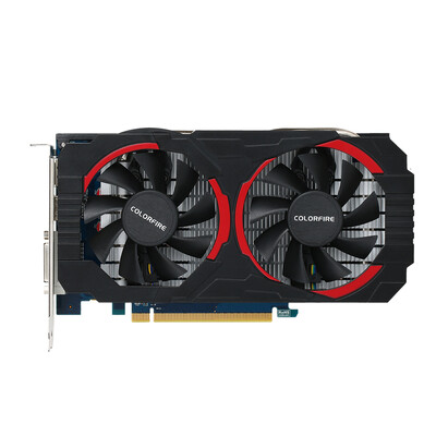 

Colorfire Radeon RX560D Graphics Video Card 6000MHz 4G GDDR5 128bit PCI-E 30 DirectX 12 with HDMI DP DVI-D Port