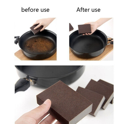 

1pc Nanometer Diamond Sand Sponge Cleaning Pan Windows Brush Kitchen Accessories