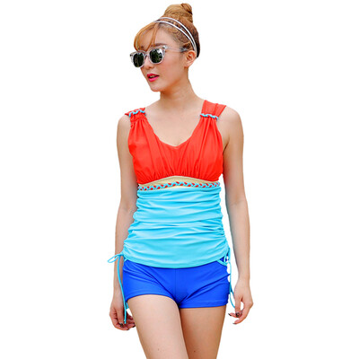 

Qihai QIHAI 5224-3 new split two-piece set was thin cover belly swimsuit size chest fashion hot spring swimwear M