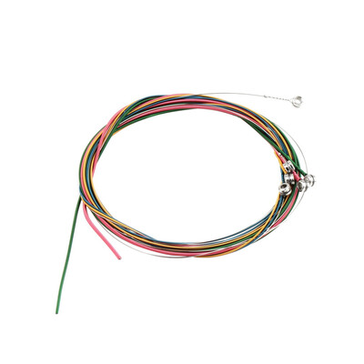 

Colorful 1-6 E B G D A E Rainbow Colorful Strings Set for Acoustic Guitar