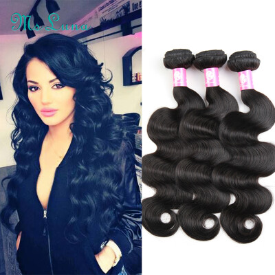 

Malaysian Body Wave 4 Bundles Deal Ms Luna Hair Products 7A Malaysian Human Hair Unprocessed Virgin Hair Malaysian Body Wave