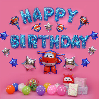 

Star Heart Party Childrens Birthday Cartoon Balloon Dress Up Package Super Flying Mania Theme Party Set Baby Birthday Age 100 Day Banquet Decoration Decoration Baby Full Moon Balloon