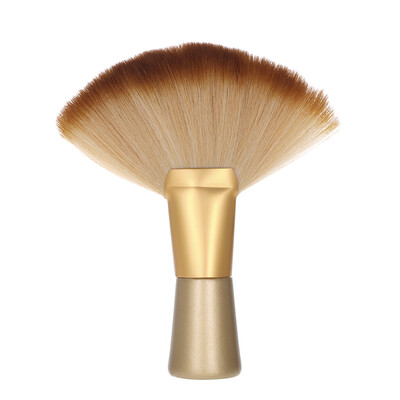 

Hair Cutting Brush Barber Cleaning Neck Duster Fan-shaped Sweep Brush Face Duster Professional Hairdressing Tool for Salon