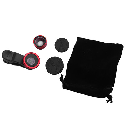 

New 180 Degree Fisheye Macro 2 in 1 Lens Magnetic Mount for Mobile Phones