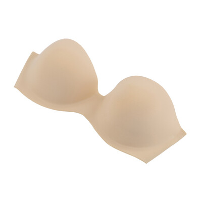 

DuoSu Sexy Silicone Adhesive Stick On Gel Push Up Strapless Invisible Bras Backless/бюстгальтер без бретелек