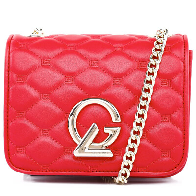 

Guy Laroche Guy Laroche women&39s leather Ling check chain fashion business women bag small bag small GS1280022-02 gray