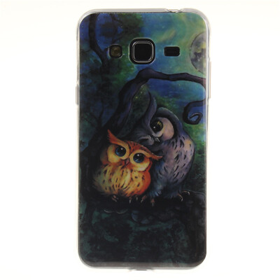 

Oil painting owl Pattern Soft Thin TPU Rubber Silicone Gel Case Cover for SAMSUNG GALAXY A3 2016A310