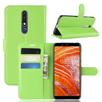 

PU Leather Wallet Flip Phone Case for Nokia 31 Plus Card Slots Kickstand Cover Coque Funda