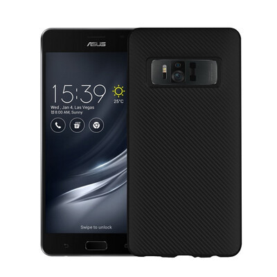 

Goowiiz Phone Case For ASUS Zenfone AR3 Zoom4 ZS571KLZE553KLZE554KL Luxury Ultra-thin Carbon Fiber Soft Silicone protection