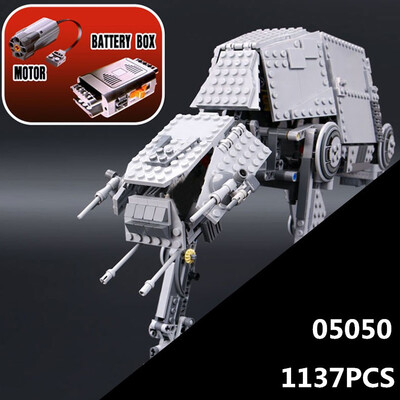 

NEW LEPIN 05050 STAR Toy AT Robot Set Model Building Blocks Bricks Legoinglys 10178 to Boys Gift WARS