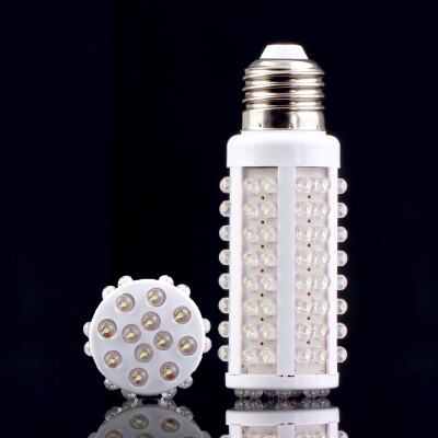 

E27 108 LED Light Bulb Corn cold cool white lamp 220V 360lighting