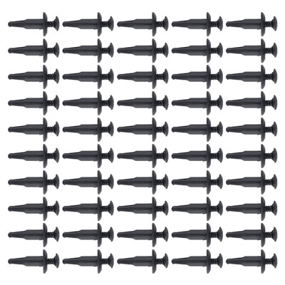 

50Pcs пластиковые Поворотные Rivet Retainer крепежей Бампер Pin Клипы для Форд