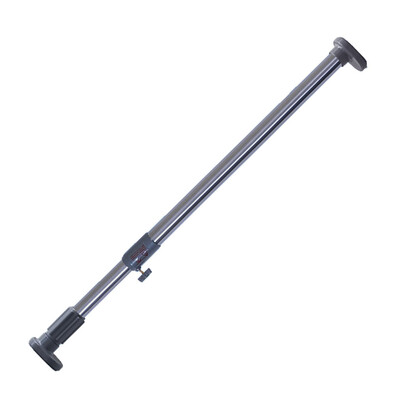 

Baoyou Ni Shuzhuang rod shower curtain set free drilling multi-purpose multi-function retractable stainless steel shower rod 143cm-231cm send shower curtain DQ-0124