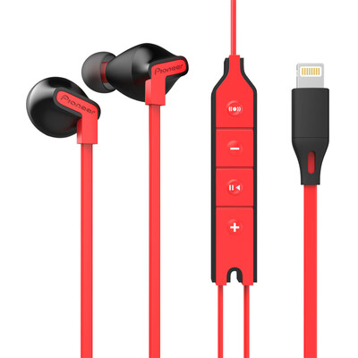 

Pioneer SE-i800 SEC-i800 Digital Noise Cancelling Headphones with ‘Lightning’ audio plug for iPhone 7