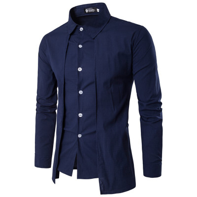 

Fashion Mens Luxury Casual Stylish Slim Fit Long Sleeve Casual Dress Shirts Tops