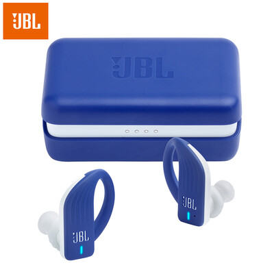 

JBL Endurance Peak True Wireless Bluetooth Headset Waterproof Drop-proof Professional Sports Headphones Blue