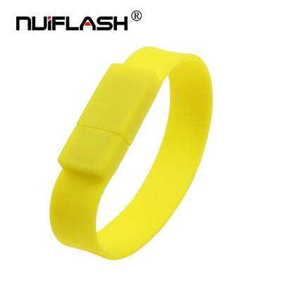 

USB Stick Silicone Bracelet Wrist Band 4GB 8GB 16GB 32GB 64GB 128GB USB Flash Drive Pen Drive Memory Disk Pendrives gift