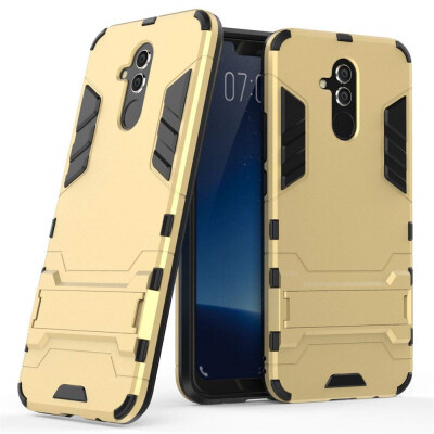 

Case for Huawei Mate 20 Lite 63 inch 2 in 1 Shockproof with Kickstand Feature Hybrid Dual Layer Armor Defender Protective Cover