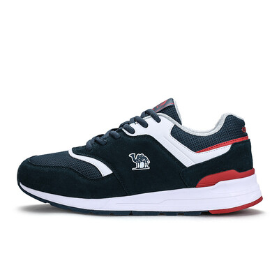 

Camel CAMEL camel sneakers fashion casual non-slip casual shoes winter low to help sports mens running shoes A732345485 dark blue red white 40