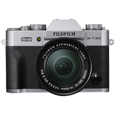 

Fuji (FUJIFILM) X-T20 (XC 16-50II) микро одиночная электрическая машина серебро 24,3 миллиона пикселей XT20 складной сенсорный экран 4K