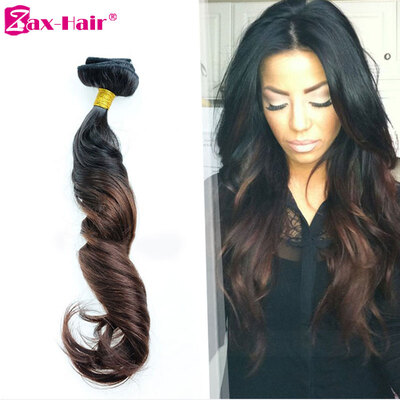 

Two Tone Clip In Human Hair Extensions 100g Clip In Hair Extensions For Black Women Ombre 1b4 Color Brazilian Zax Hair