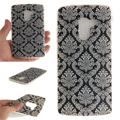 

Totem flowers Pattern Soft Thin TPU Rubber Silicone Gel Case Cover for Lenovo A7010