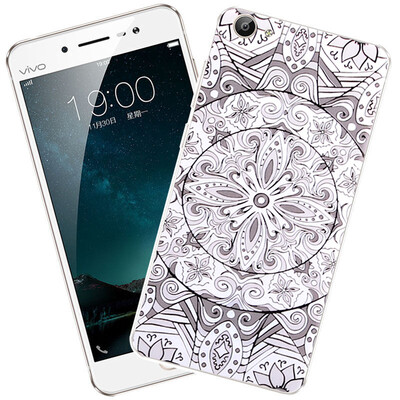 

ESCASE VIVO X7 Plus X7Plus телефон оболочки мобильный телефон наборы VIVO сотовый телефон оболочки мягкой оболочки падение сопротивления рельеф иллюстратор 5,7 дюйма Хан Тин Baiyu