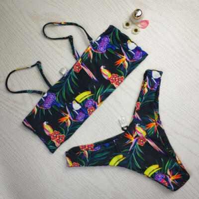 

Sexy Women Bikini Set Bandage Push Up Padded Swimwear Swimsuit Bathing Beachwear