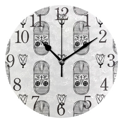 

Wall Clock Arabic Numerals Design Preview Round