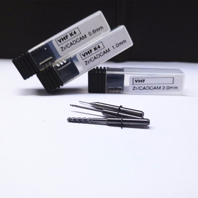 

10 pieces CAD CAM System DLC Coating Dental Zirconia VHF K4 Diamond Milling bur